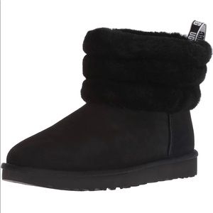 (SOLD) UGG's Fluff Mini Quilted Boot